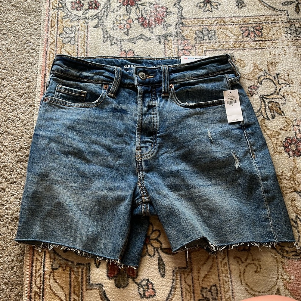 Old Navy cutoff denim shorts